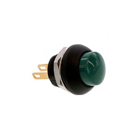 TE Connectivity PB6 Series Push Button Switch, (On)-Off, Panel Mount, SPST - NO, 50 V dc, 125V ac, IP68 [PB6B2HS6M3CAL00]; 239-6648