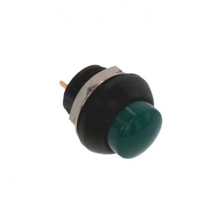 TE Connectivity PB6 Series Push Button Switch, (On)-Off, Panel Mount, SPST - NO, 50 V dc, 125V ac, IP68 [PB6B2HS6M4CAL00]; 239-6650
