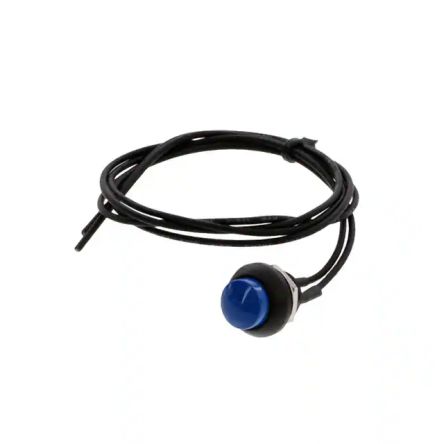 TE Connectivity PB6 Series Push Button Switch, (On)-Off, Panel Mount, SPST - NO, 50 V dc, 125V ac, IP68 [PB6B2HS7M1CAL00Y500]; 239-6657