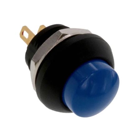 TE Connectivity PB6 Series Push Button Switch, (On)-Off, Panel Mount, SPST - NO, 50 V dc, 125V ac, IP68 [PB6B2HS7M2CAL00]; 239-6660