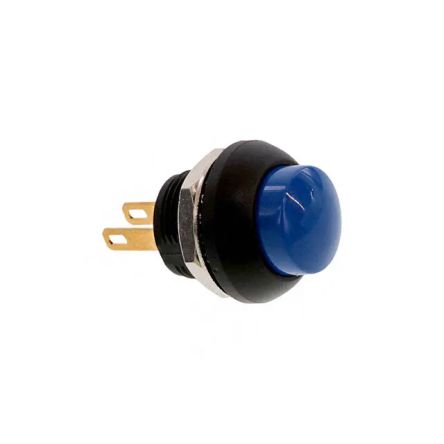 TE Connectivity PB6 Series Push Button Switch, (On)-Off, Panel Mount, SPST - NO, 50 V dc, 125V ac, IP68 [PB6B2HS7M3CAL00]; 239-6663