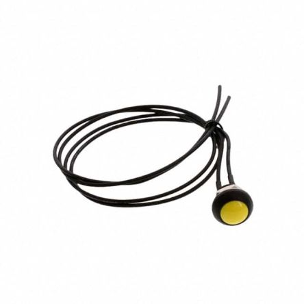 TE Connectivity PB6 Series Push Button Switch, (On)-Off, Panel Mount, SPST - NO, 50 V dc, 125V ac, IP68 [PB6B2RS5M1CAL00Y500]; 239-6695
