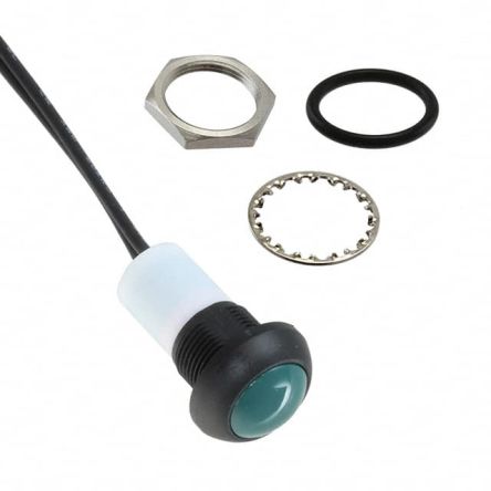 TE Connectivity PB6 Series Push Button Switch, (On)-Off, Panel Mount, SPST - NO, 50 V dc, 125V ac, IP68 [PB6B2RS6M1CAL00S500]; 239-6706