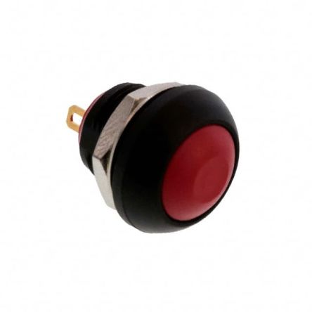 TE Connectivity PB7 Series Push Button Switch, On-(On), Panel Mount, SPST - NC, 50 V dc, 125V ac, IP68 [PB7B2FM3M1CAL00]; 239-6736