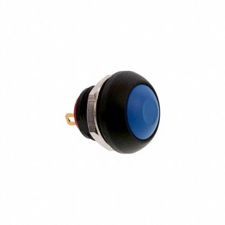 TE Connectivity PB7 Series Push Button Switch, On-(On), Panel Mount, SPST - NC, 50 V dc, 125V ac, IP68 [PB7B2FM7M1CAL00]; 239-6747