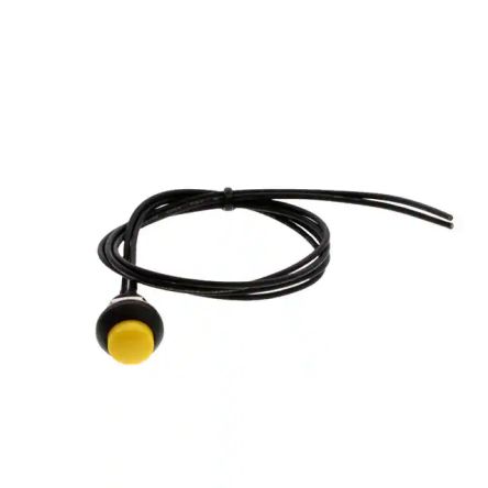 TE Connectivity PB7 Series Push Button Switch, On-(On), Panel Mount, SPST - NC, 50 V dc, 125V ac, IP68 [PB7B2HS5M1CAL00Y500]; 239-6762