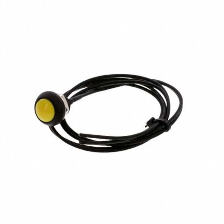TE Connectivity PB7 Series Push Button Switch, On-(On), Panel Mount, SPST - NC, 50 V dc, 125V ac, IP68 [PB7B2RS5M1CAL00Y500]; 239-6786