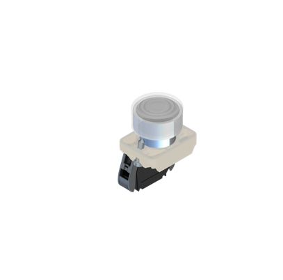 RS PRO Push Button Complete Unit, 22.5mm Cutout, SPST [0]; 239-8176