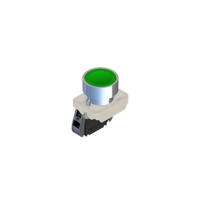RS PRO Push Button Complete Unit, 22.5mm Cutout, SPST [0]; 239-8178