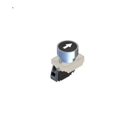 RS PRO Push Button Complete Unit, 22.5mm Cutout, SPST [0]; 239-8182