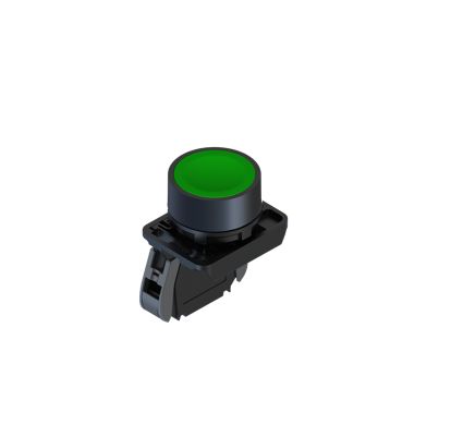 RS PRO Push Button Complete Unit, 22.5mm Cutout, SPST [0]; 239-8201