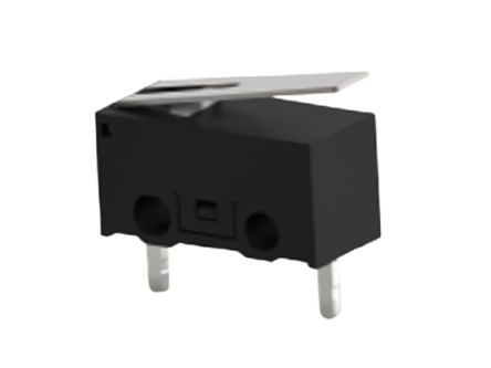 TE Connectivity Lever Snap Action Micro Switch, PCB Terminal, 3A at 125VAC, SPST [SAJ13XXHL0N88SNCPTQ]; 239-8362