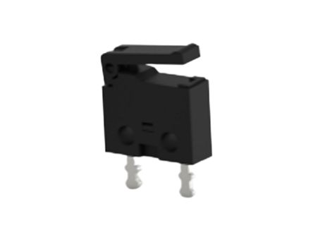 TE Connectivity Lever Snap Action Micro Switch, PCB Terminal, 0.5A at 30VDC, SPST [SAJ405XHL0N30SNCUPQ]; 239-8412
