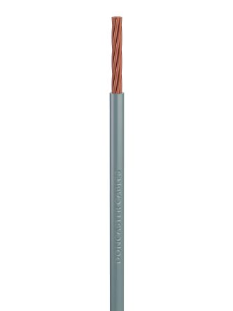 RS PRO Grey 4mm² Hook Up Wire, 7/0.85 mm, 100m, PVC T11 Insulation [0]; 239-8430
