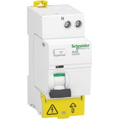 Schneider Electric Acti9 iIG40K RCD, 25A, 1 Pole, 300mA, Type AC, 220 → 240V ac [A9R79625]; 239-9990
