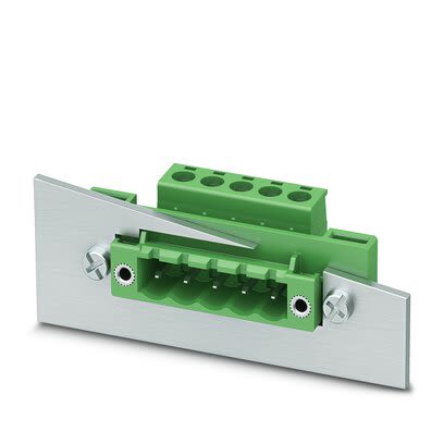 Phoenix Contact, DFK-MSTB Male Plug, 5.08mm Pitch, 4 Way, 1 Row Side Entry [1098052]; 240-1093