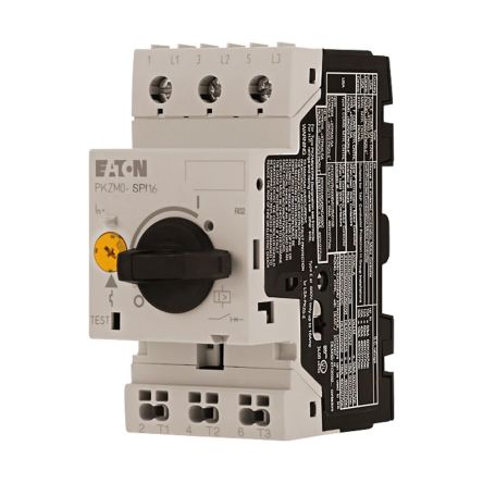 Eaton 2.5 A PKZM0 Motor Protection Circuit Breaker, 690 V [199183 PKZM0-2,5-SPI16]; 240-2732