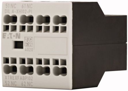 Eaton Auxiliary Contact, 2 Contact, 2 NC, Front Fixing [199315 DILA-XHI02-PI]; 240-2855
