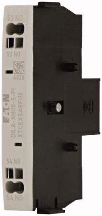 Eaton Auxiliary Contact, 1 Contact, 1 NO, Side Mounted [199323 DILA-XHI10-S-PI]; 240-2863