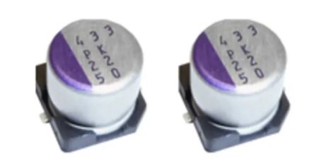 Panasonic 330μF Surface Mount Polymer Capacitor, 35V [35SVPK330M]; 240-3746