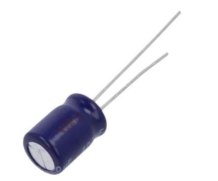 Panasonic 100μF Aluminium Electrolytic Capacitor 50V dc, Radial, Through Hole - ECA1HM101B [ECA1HM101B]; 240-3763