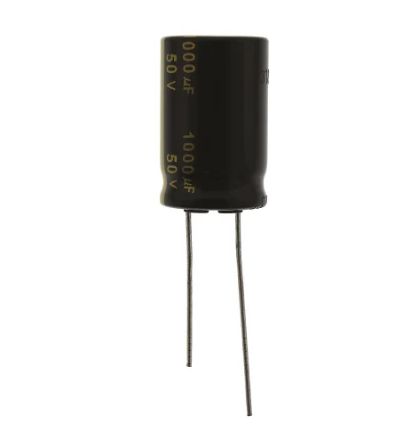 Panasonic 470μF Aluminium Electrolytic Capacitor 50V dc, Radial, Through Hole - EEUFM1H471B [EEUFM1H471B]; 240-3846