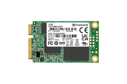 Transcend MSA452T-I mSATA 1 TB Internal SSD [TS1TMSA452T-I]; 240-5461