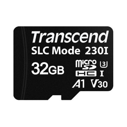 Transcend 32 GB MicroSDHC Micro SD Card, A1, U3, V30 [TS32GUSD230I]; 240-5530