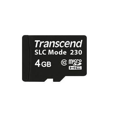 Transcend 4 GB MicroSDHC Micro SD Card, Class 10 [TS4GUSD230I]; 240-5537