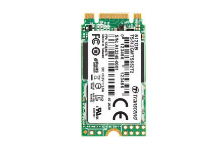 Transcend MTS552T2 M.2 512 GB Internal SSD [TS512GMTS552T2]; 240-5553