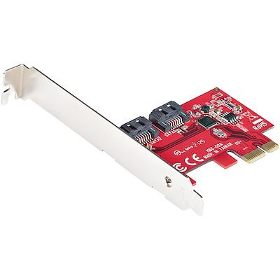StarTech.com 2 port SATA PCIe SATA III Controller Card [2P6G-PCIE-SATA-CARD]; 240-6201