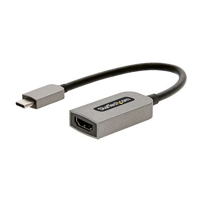 StarTech.com USB C to HDMI Adapter Cable, USB C, 1 Supported Display(s) - 4K @ 60Hz [USBC-HDMI-CDP2HD4K60]; 240-6252