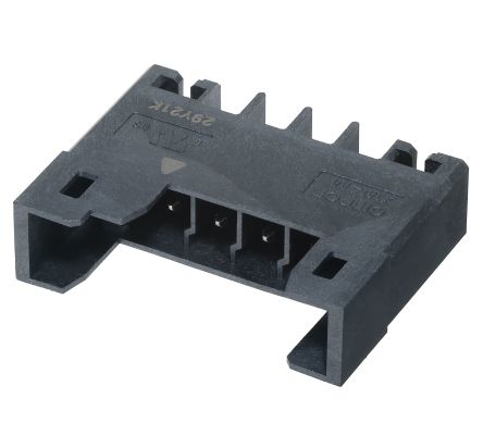Omron, 3.5mm Pitch, 4 Way, Pluggable Terminal Block, Header, PCB Mount, XW4M-04D1-H1DA [XW4M-04D1-H1DA]; 240-6256