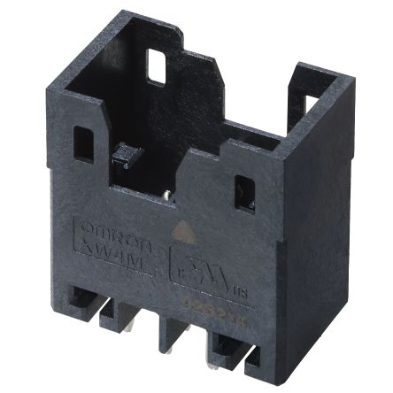 Omron, 3.5mm Pitch, 4 Way, Pluggable Terminal Block, Header, PCB Mount, XW4M-04D2-V1DS [XW4M-04D2-V1DS]; 240-6265