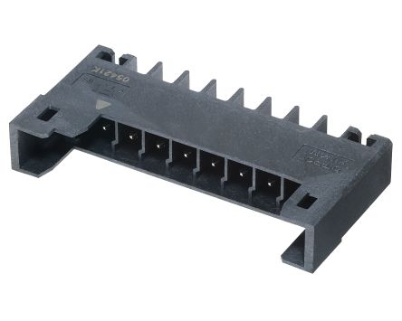 Omron, 3.5mm Pitch, 8 Way, Pluggable Terminal Block, Header, PCB Mount, XW4M-08D1-H1DS [XW4M-08D1-H1DS]; 240-6267