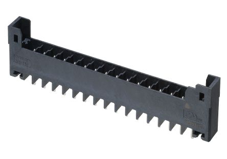 Omron, 3.5mm Pitch, 16 Way, Pluggable Terminal Block, Header, PCB Mount, XW4M-16D1-V1DA [XW4M-16D1-V1DA]; 240-6277