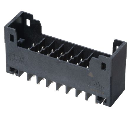 Omron, 3.5mm Pitch, 16 Way, Pluggable Terminal Block, Header, PCB Mount, XW4M-16D2-V1DA [XW4M-16D2-V1DA]; 240-6281