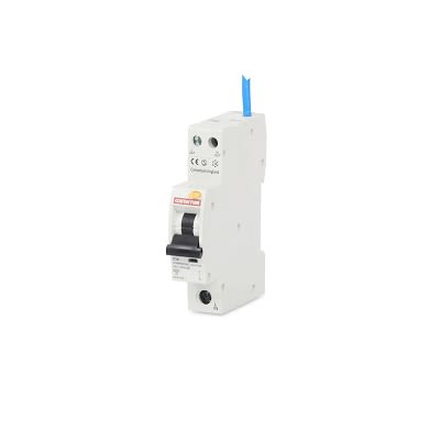 Contactum RCBO, 10A Current Rating, 1P Poles, 30mA Trip Sensitivity, Type B, CCPBR Range [CCPBR0610AB]; 240-6383