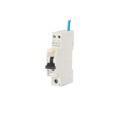 Contactum RCBO, 40A Current Rating, 1P Poles, 30mA Trip Sensitivity, Type C, CCPBR Range [CCPBR1040AC]; 240-6403