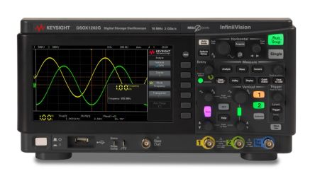 Keysight Technologies DSOX1202G/DSOX1202A-200 InfiniiVision 1000 X Series, 200MHz Bench Oscilloscope, 2 Analogue [DSOX1202G+DSOX1202A-200]; 240-6597