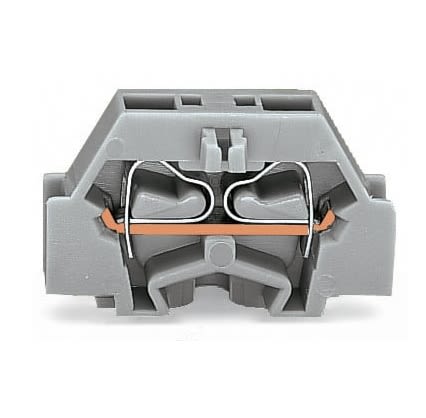 WAGO Screw Compact Terminal Block, 1-Contact, Flange Mount, 1-Row [261-306]; 240-7813