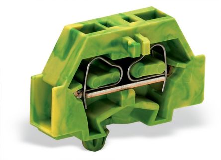 WAGO Screw Compact Terminal Block, 1-Contact, Snap-In, 1-Row [261-317]; 240-7814