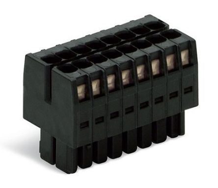 WAGO, 3.5mm Pitch, 10 Way, Pluggable Terminal Block, Plug, 713-1105 [713-1105]; 240-7883