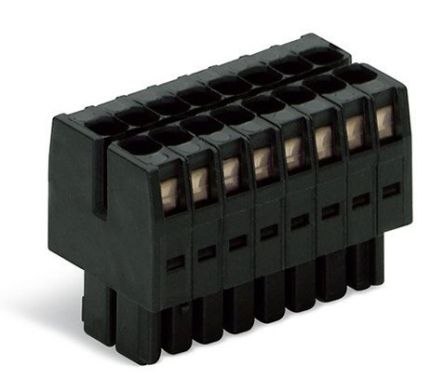 WAGO, 3.5mm Pitch, 12 Way, Pluggable Terminal Block, Plug, 713-1106 [713-1106]; 240-7884