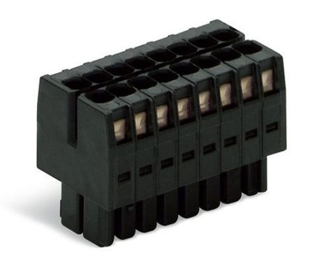 WAGO, 3.5mm Pitch, 20 Way, Pluggable Terminal Block, Plug, 713-1110 [713-1110]; 240-7886