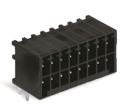 WAGO, 3.5mm Pitch, 713, 6 Way, Pluggable Terminal Block, Header, 713-1423 [713-1423]; 240-7890