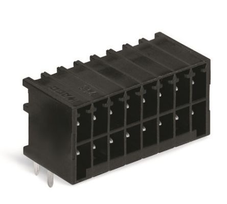 WAGO, 3.5mm Pitch, 713, 20 Way, Pluggable Terminal Block, Header, 713-1430 [713-1430]; 240-7896