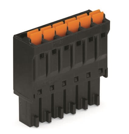 WAGO, 3.5mm Pitch, 5 Way, Pluggable Terminal Block, Plug, 714-105 [714-105]; 240-7901