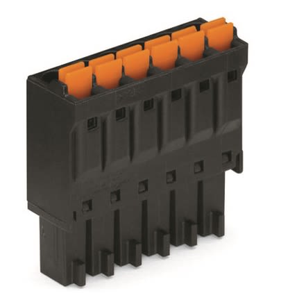 WAGO, 3.5mm Pitch, 8 Way, Pluggable Terminal Block, Plug, 714-108 [714-108]; 240-7903