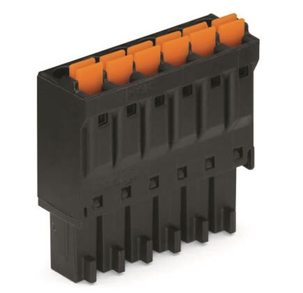 WAGO, 3.5mm Pitch, 10 Way, Pluggable Terminal Block, Plug, 714-110 [714-110]; 240-7904